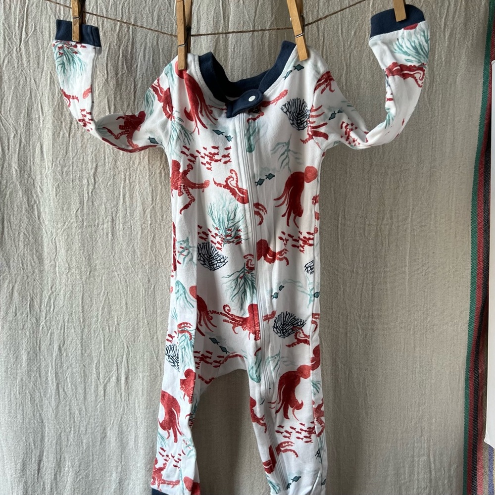 Burt’s Bees Octopus Pajamas 18m
